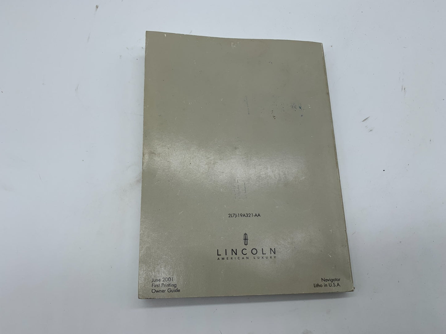 2002 Lincoln Navigator Owners Manual Guide OEM C02B33003