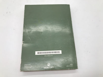 2008 Mercury Sable Owners Manual OEM D01B13008