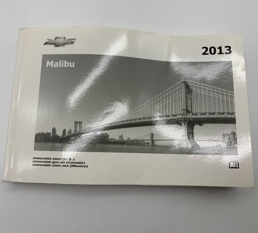 2013 Chevrolet Malibu Owners Manual OEM C03B05063