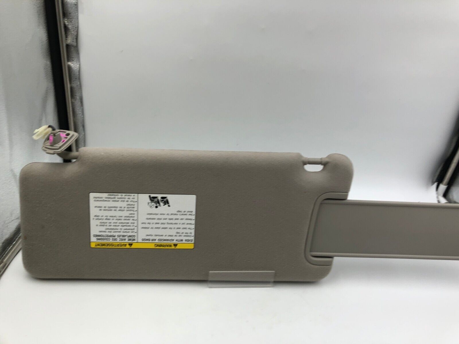 2011-2017 Nissan Quest Passenger Sun Visor Sunvisor Gray Illuminated D03B58003