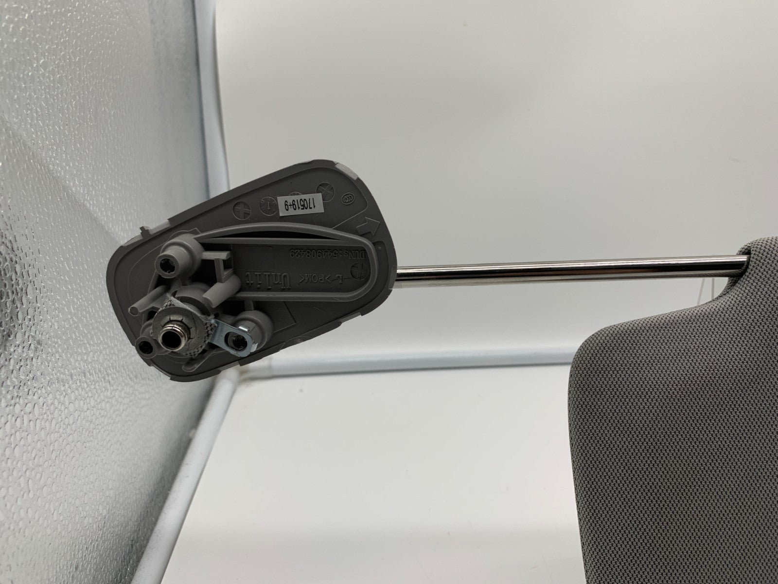 2014-2019 GMC Sierra 1500 Driver Sun Visor without Illumination Gray OEM