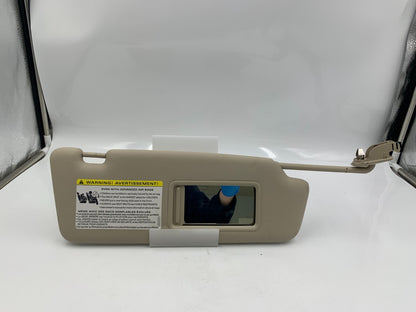 2009-2012 Audi A4 Passenger Sun Visor Sunvisor Gray Illuminated OEM D02B32026