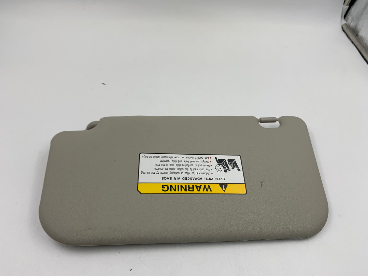 2014-2019 Mitsubishi Mirage Passenger Sun Visor Gray OEM D04B29010