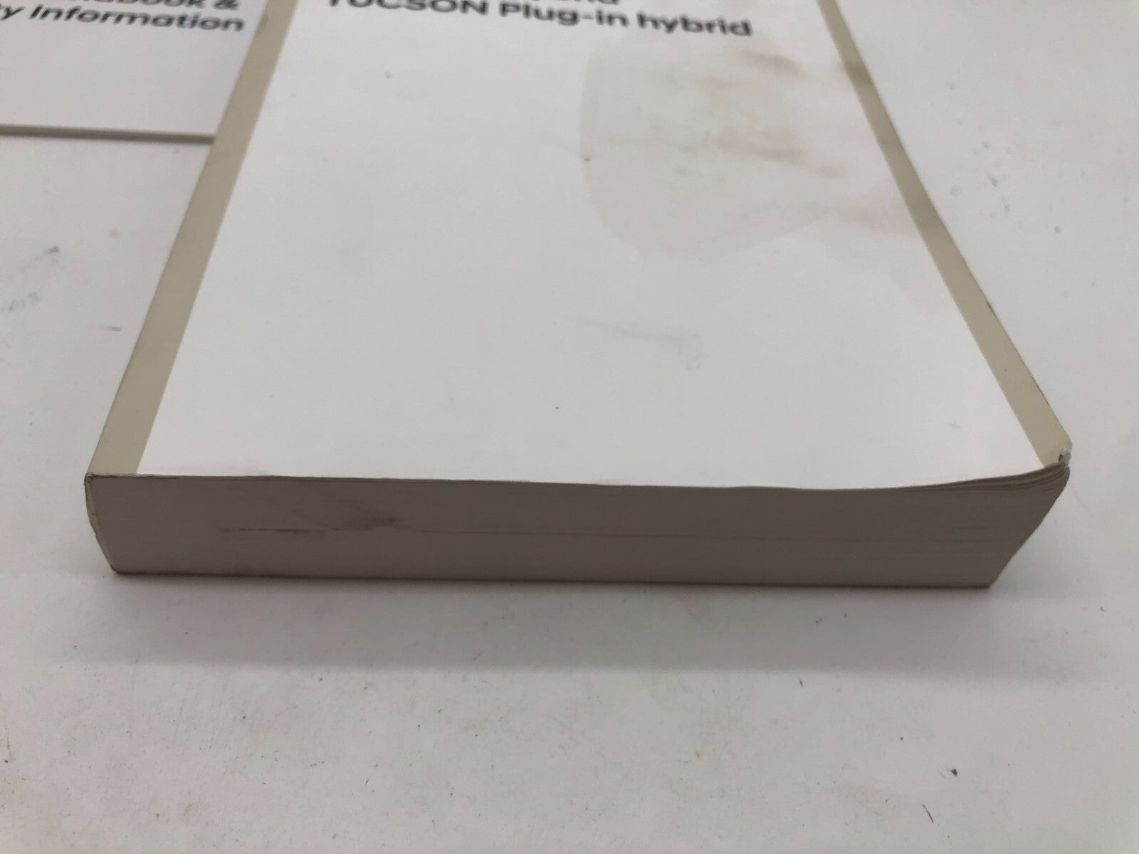 2022 Hyundai Tucson Hybrid Owners Manual Set OEM B02B08039