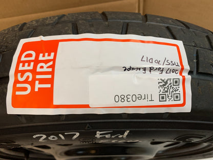 2013-2019 Ford Escape Spare Tire 17" Compact Donut with Jack Kit T155/70D17