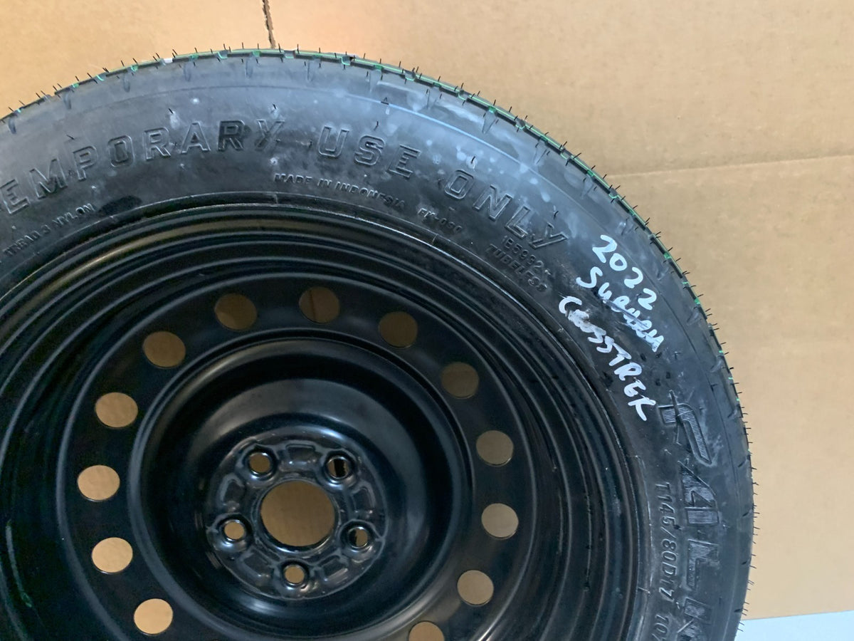 2018-2023 Subaru Crosstrek 17" Spare Tire Wheel Compact Donut T145/80D17