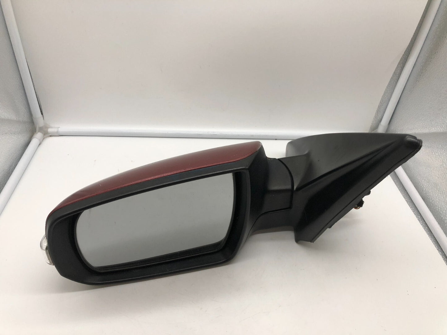 2011-2015 Kia Forte Driver Side View Power Door Mirror Red OEM A03B29005