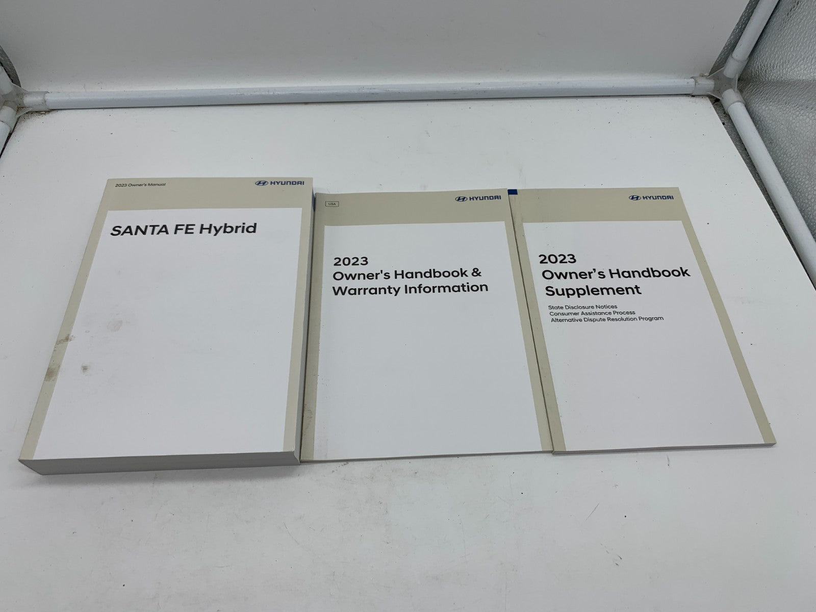 2023 Hyundai Santa FE Hybrid Owners Manual Set OEM
