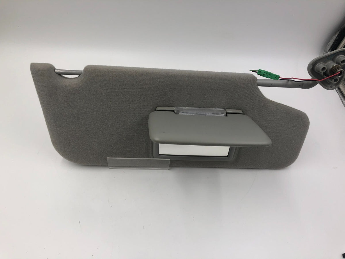 2005-2007 Ford Freestyle Passenger Sun Visor Illuminated Gray OEM B04B31030