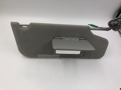 2005-2007 Ford Freestyle Passenger Sun Visor Illuminated Gray OEM B04B31030