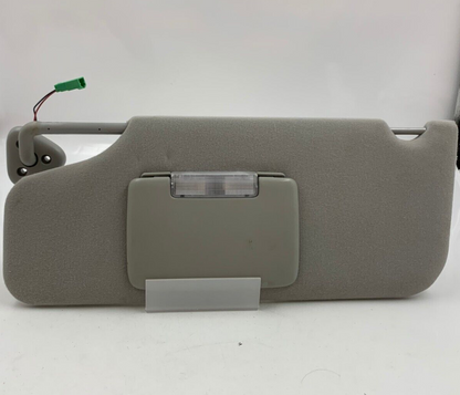 2005-2007 Mercury Montego Driver Sun Visor Gray Illuminated OEM A01B48009