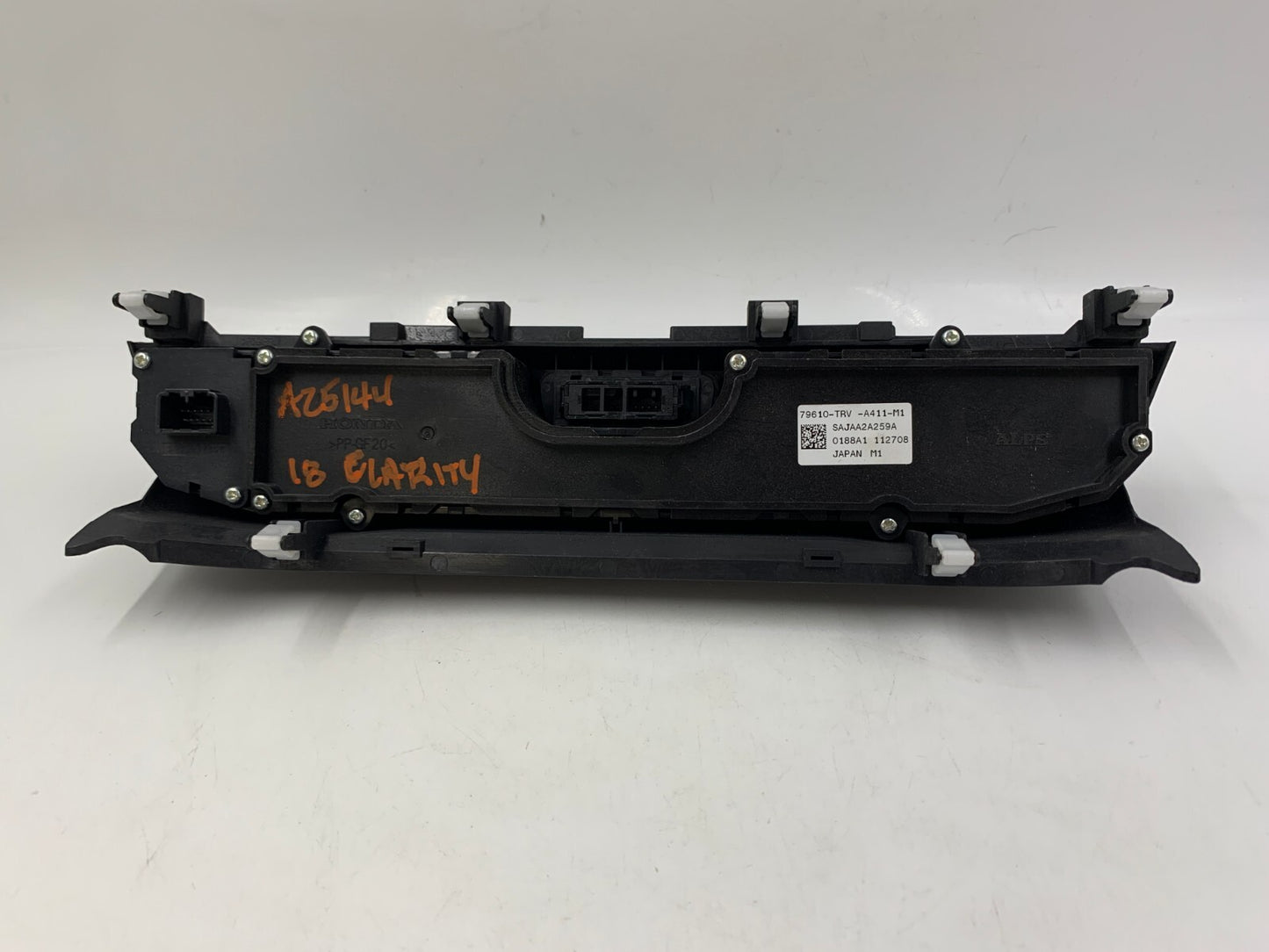 2018-2021 Honda Clarity AC Heater Climate Control Unit OEM A01B55044