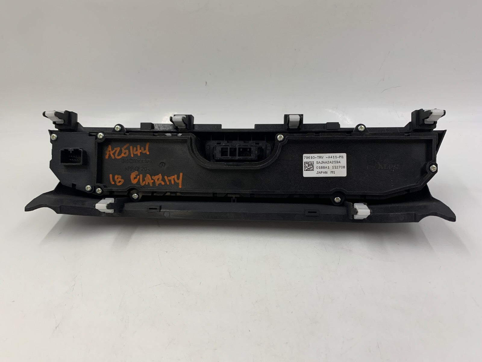 2018-2021 Honda Clarity AC Heater Climate Control Unit OEM A01B55044