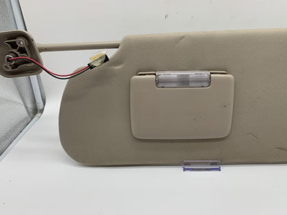 2009-2012 Ford Flex Driver Sun Visor Gray Illuminated OEM B03B17015