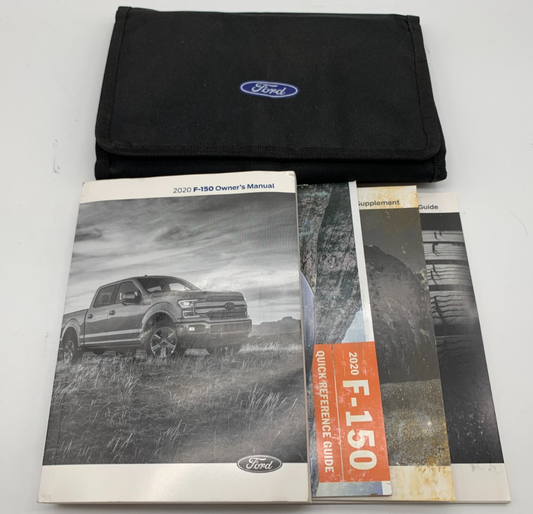 2020 Ford F-150 F150 Owners Manual Set with Case OEM B03B02009