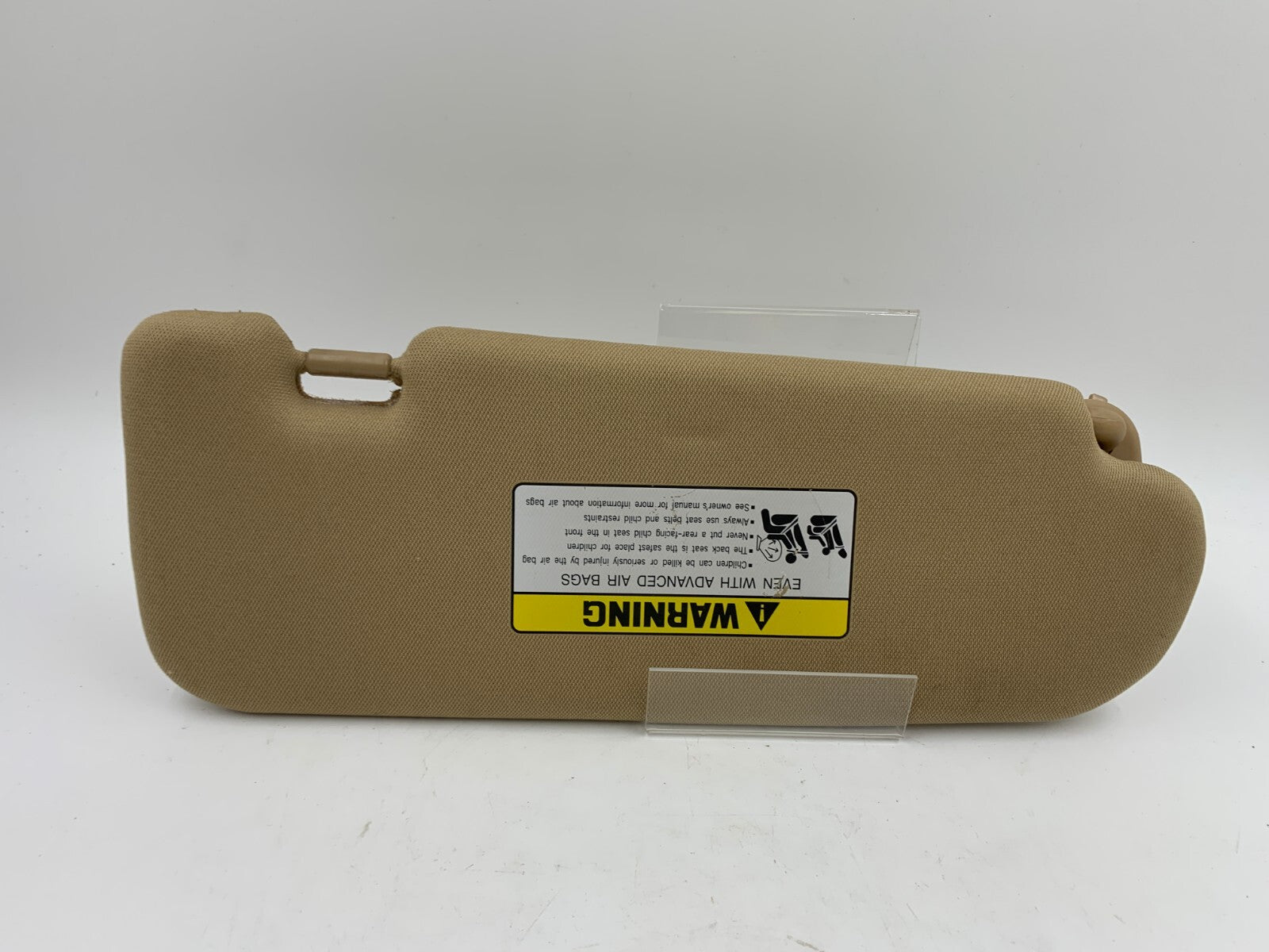 2011-2014 Hyundai Sonata Driver Sun Visor Sunvisor Brown OEM D02B70005
