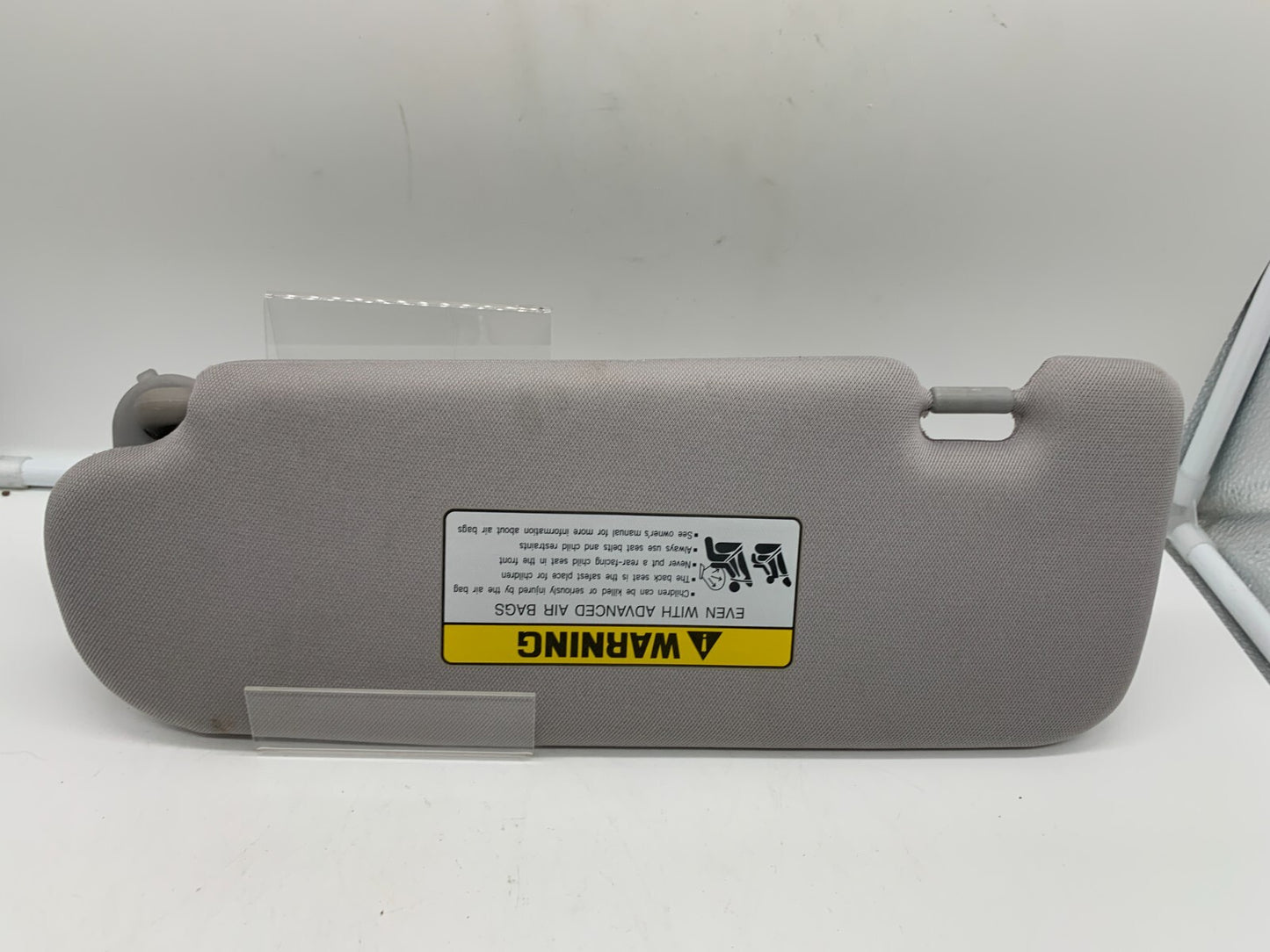 2011-2015 Hyundai Sonata Passenger Sun Visor Sunvisor Gray OEM E02B69007