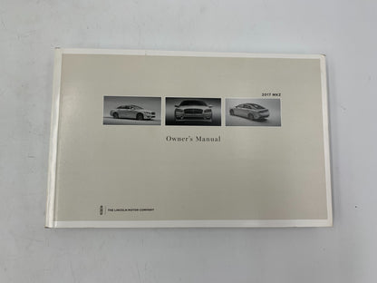 2017 Lincoln MKZ Owners Manual Set OEM E01B21030