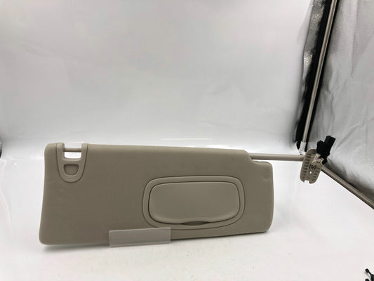 2014-2017 Jeep Grand Cherokee Passenger Sun Visor Gray Illuminated OEM D01B30084