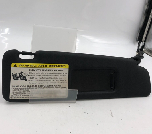 2003-2009 Audi A4 Convertible Passenger Sun Visor Black OEM C03B39025