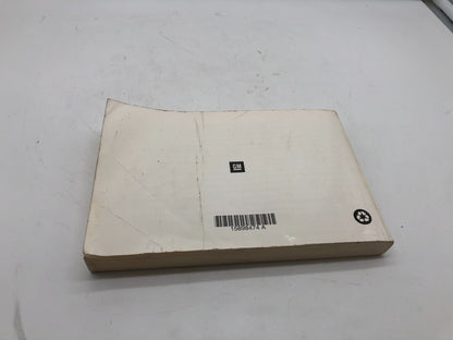 2009 Chevrolet Malibu Owners Manual OEM A01B20019