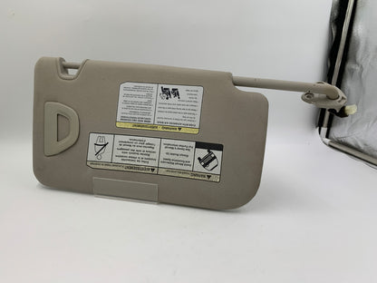 2014-2017 Nissan Rogue Passenger Sun Visor Gray Illuminated OEM C04B66007
