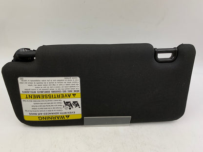 2015-2021 Subaru WRX Passenger Sun Visor Black Illuminated OEM B02B39049