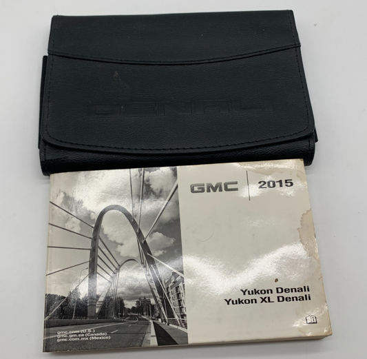 2015 GMC Yukon Denali Owners Manual Set OEM B02B11017