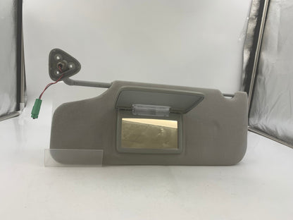 2005-2007 Ford Freestyle Driver Sun Visor Gray Illuminated OEM C03B02087