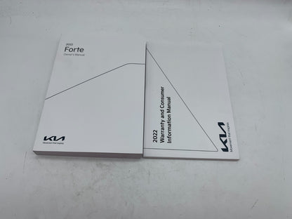 2022 Kia Forte Owners Manual Set OEM B03B51010