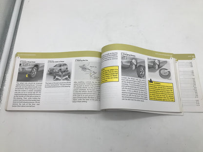 2005 Hyundai Santa Fe Owners Manual OEM A02B07024