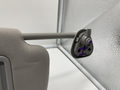 2013-2019 Hyundai Santa Fe Passenger Sun Visor Gray Illuminated OEM C01B51010