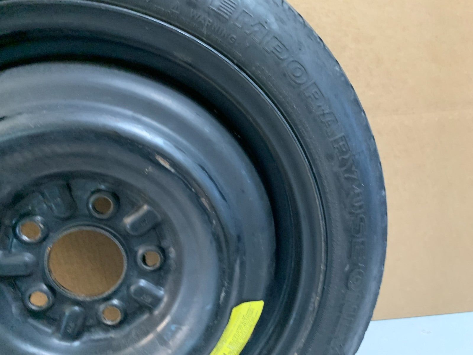 2006-2014 Hyundai Sonata 16" Spare Tire Wheel Compact Donut T125/80D16 OEM