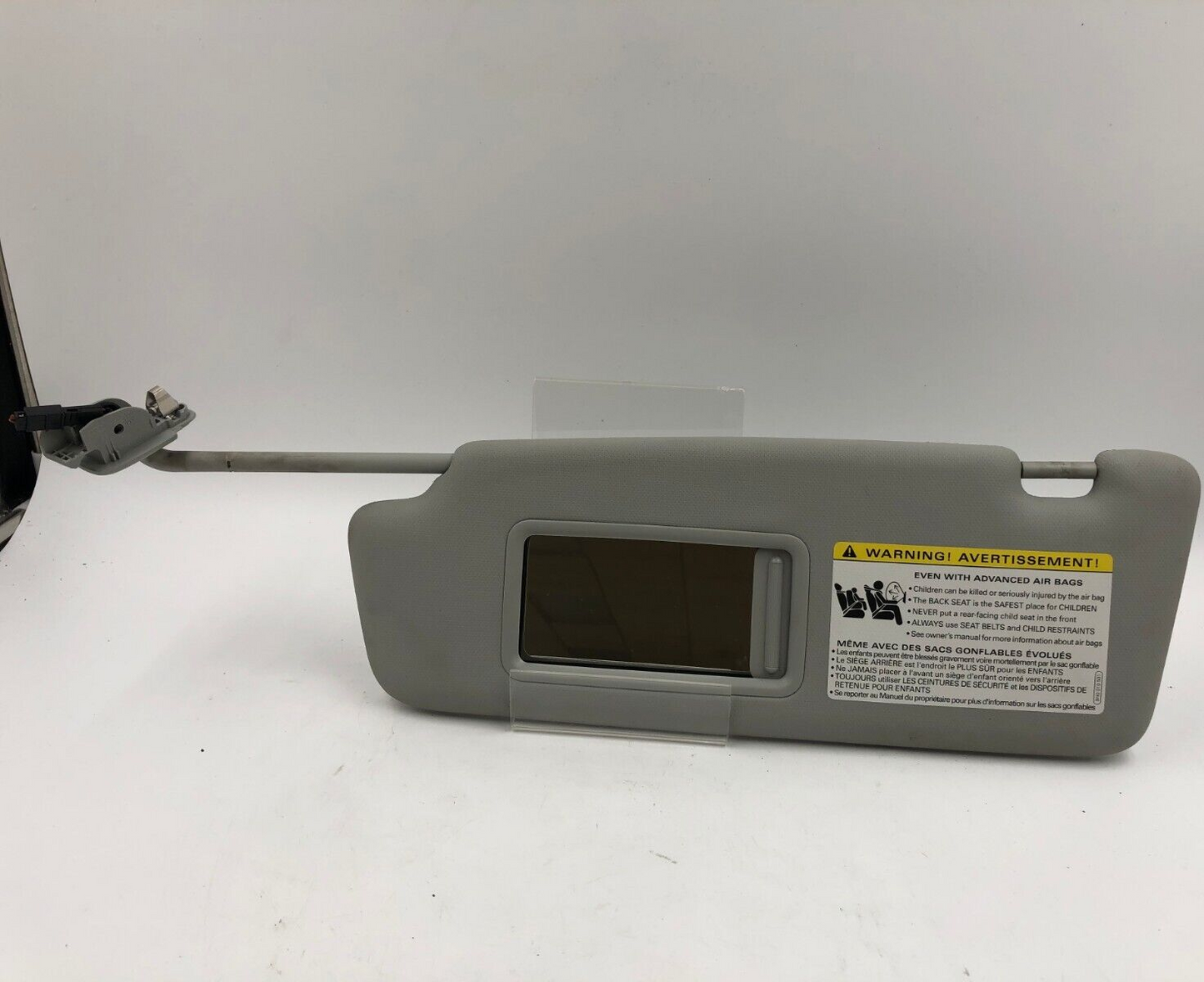 2013-2014 Audi Q5 Driver Sun Visor Gray OEM D02B20057