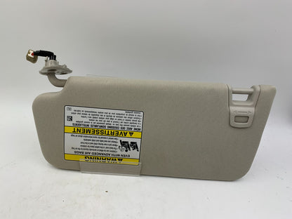 2015-2023 Subaru Legacy Passenger Sun Visor Beige Illuminated OEM B01B40046