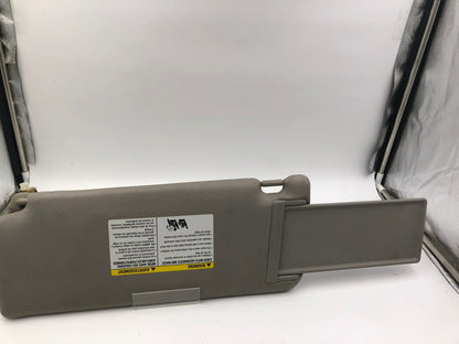 2004-2010 Infiniti QX56 Passenger Sun Visor Gray Illuminated OEM A03B10071