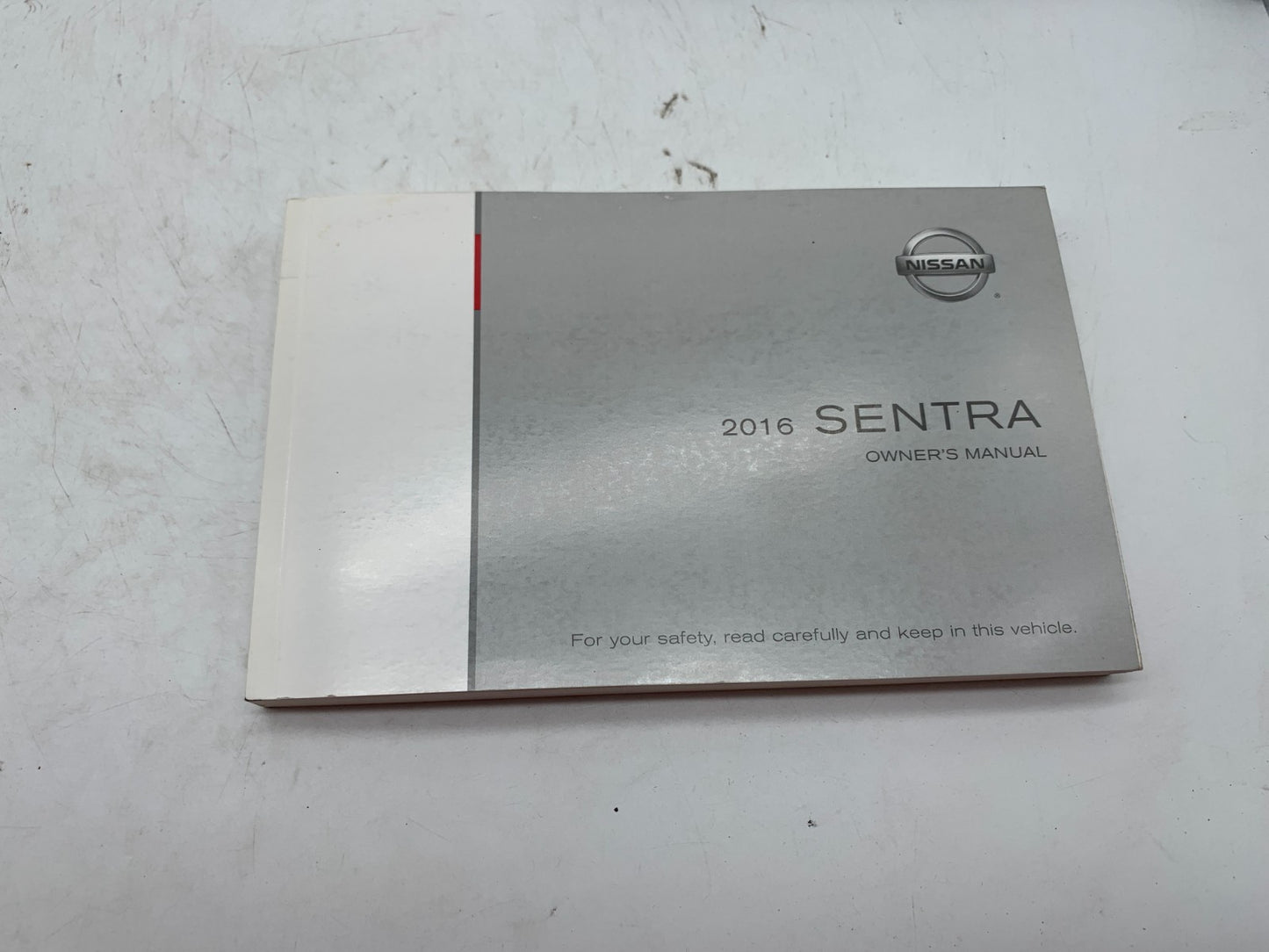 2016 Nissan Sentra Owners Manual Set with Case OEM A04B35009
