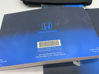 2014 Honda Odyssey Owners Manual Set with Case OEM D03B43001