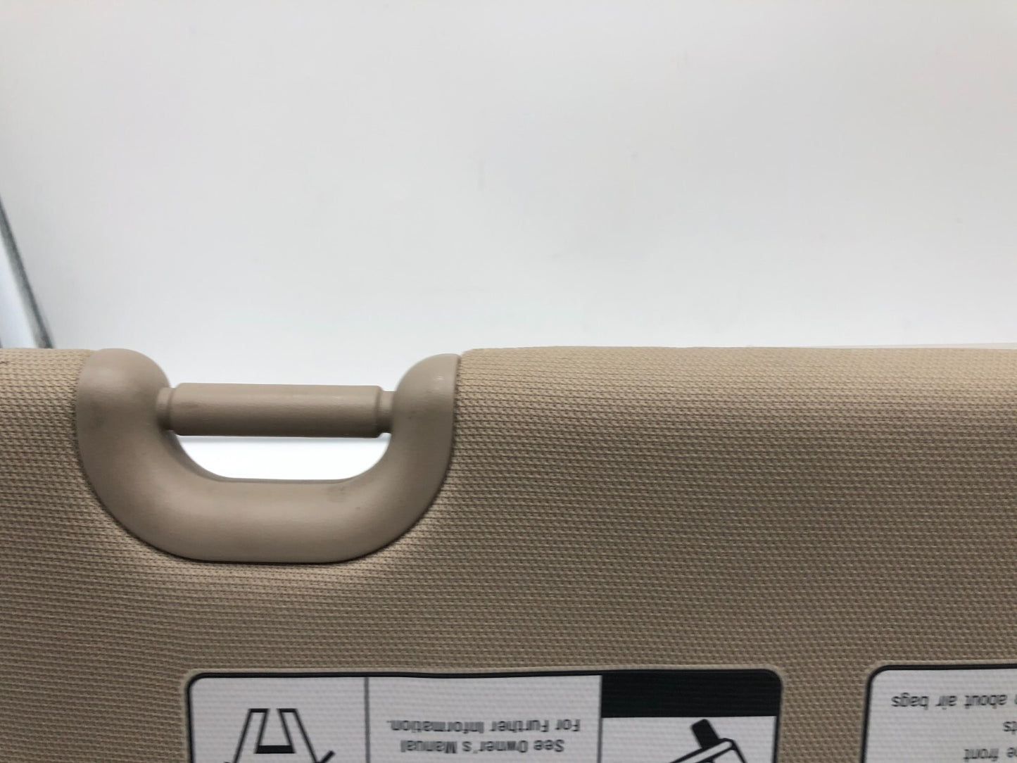 2013-2019 Hyundai Santa Fe Driver Sun Visor Beige Illuminated OEM A01B36002