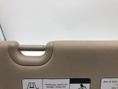 2013-2019 Hyundai Santa Fe Driver Sun Visor Beige Illuminated OEM A01B36002