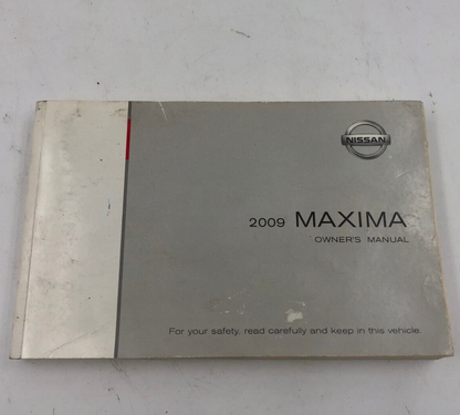 2009 Nissan Maxima Owners Manual OEM B04B32086