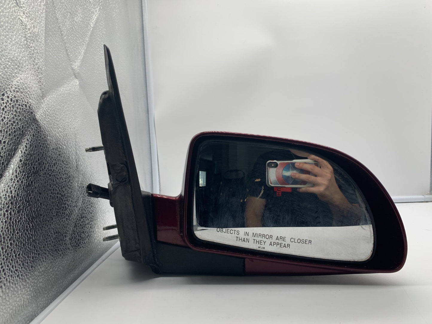 2006-2009 Pontiac Torrent Passenger View Power Door Mirror Red OEM A01B18003