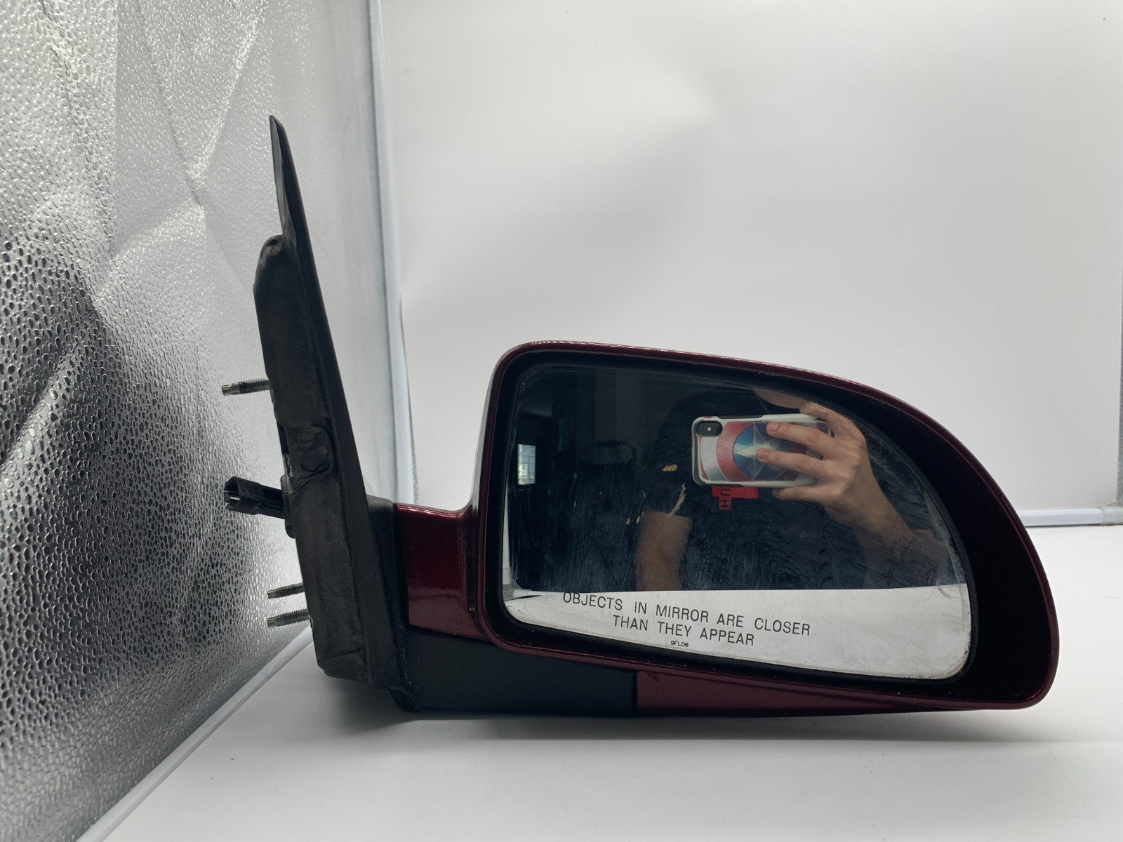 2006-2009 Pontiac Torrent Passenger View Power Door Mirror Red OEM A01B18003