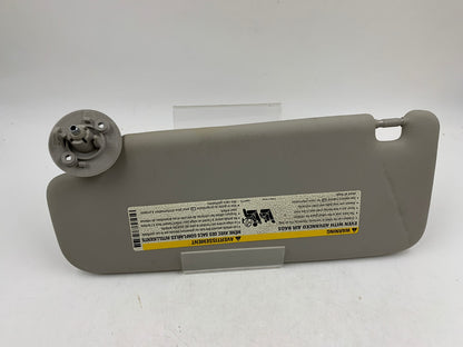 2012-2019 Chevrolet Sonic Passenger Sun Visor Gray Illuminated OEM D04B56002