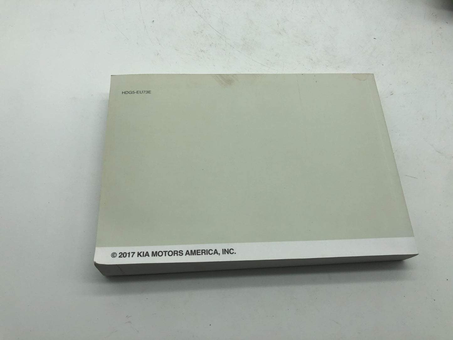 2017 Kia Optima Owners Manual Set with Case OEM D03B06006