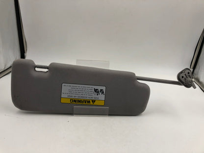 2011-2015 Hyundai Sonata Driver Sun Visor Gray Illuminated OEM B02B63004