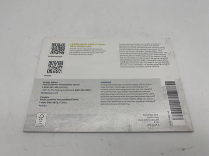 2014 Ford F-150 F150 Owners Manual Set with Case OEM