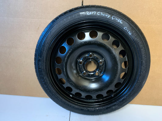 2016-2019 Chevy Cruze 16" Spare Tire Wheel Compact Donut T115/70R16 92M Maxxis