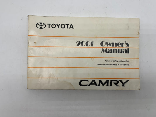 2001 Toyota Camry Owners Manual OEM B04B24007