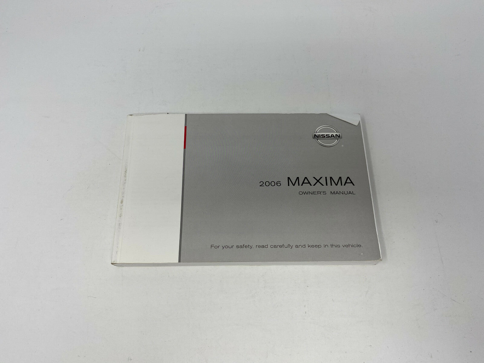 2006 Nissan Maxima Owners Manual Set with Case OEM A04B44076